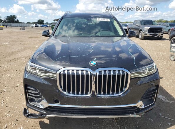 5UXCW2C07M9H26864 2021 BMW X7 Black წინა ხედი