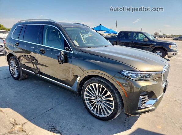 5UXCW2C08L9C51062 2020 BMW X7 Gray Առջևի աջ