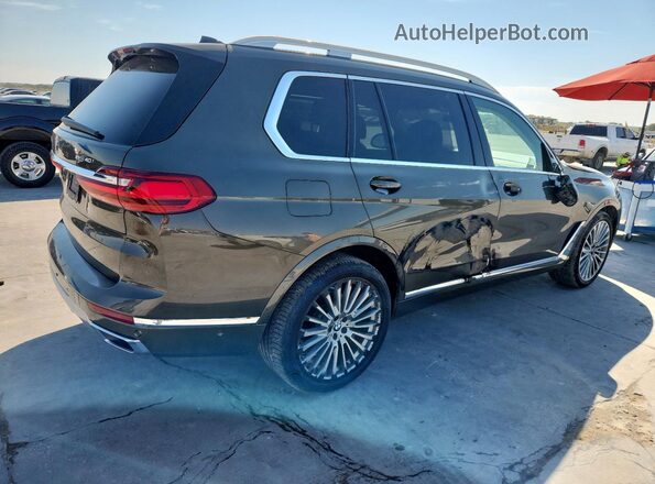 5UXCW2C08L9C51062 2020 BMW X7 Gray Հետևի աջ