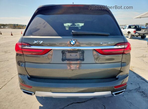 5UXCW2C08L9C51062 2020 BMW X7 Gray Հետևի տեսք