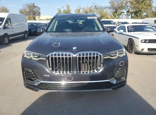 5UXCW2C09L0E74988 2020 BMW X7 Gray Вид спереду