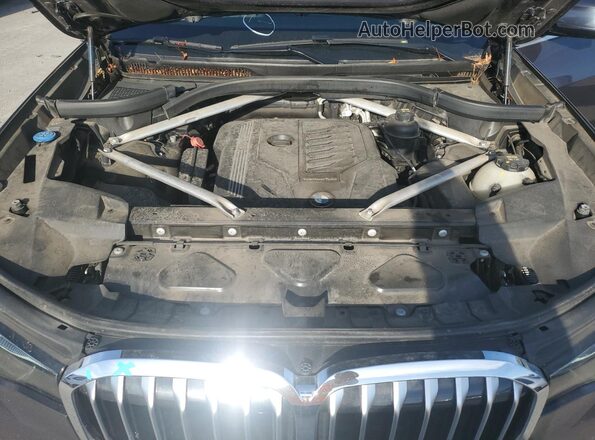 5UXCW2C09L0E74988 2020 BMW X7 Gray Вид задньої частини салону