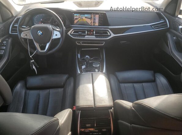 5UXCW2C09L0E74988 2020 BMW X7 Gray Вид панелі приладів