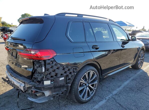 5UXCW2C09L9C21925 2020 BMW X7 Черный Задняя правая четверть