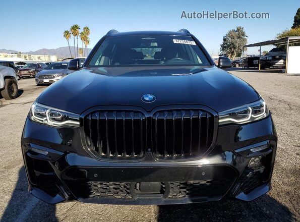 5UXCW2C09L9C21925 2020 BMW X7 Черный Вид спереди