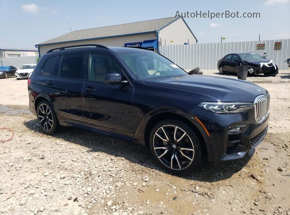 5UXCW2C51KLB44092 2019 BMW X7 Черный Передняя правая четверть