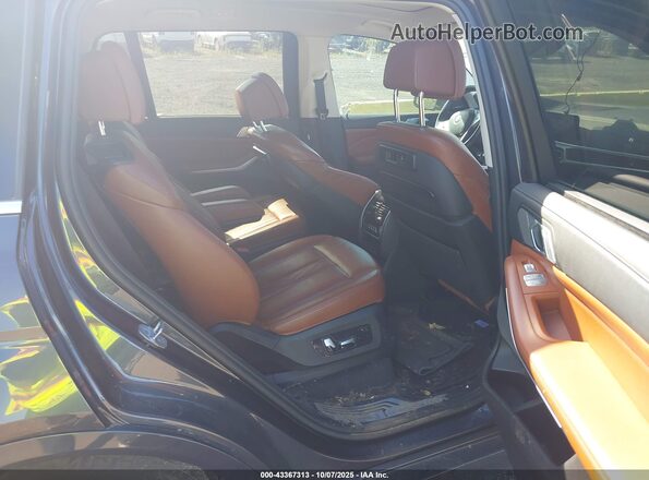 5UXCW2C53KL087374 2019 BMW X7 Gray Widok naklejki z numerem VIN