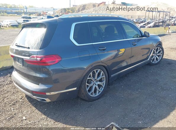 5UXCW2C53KL087374 2019 BMW X7 Gray Tył prawy