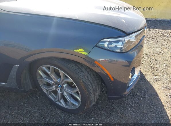 5UXCW2C53KL087374 2019 BMW X7 Gray Widok wnętrza 360 stopni
