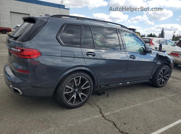 5UXCX4C52KLS38522 2019 BMW X7 Gray Trasero derecho