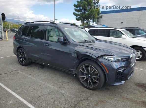 5UXCX4C52KLS38522 2019 BMW X7 Gray Delantero derecho