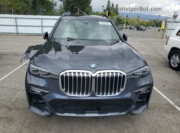5UXCX4C52KLS38522 2019 BMW X7 Gray Vista frontal