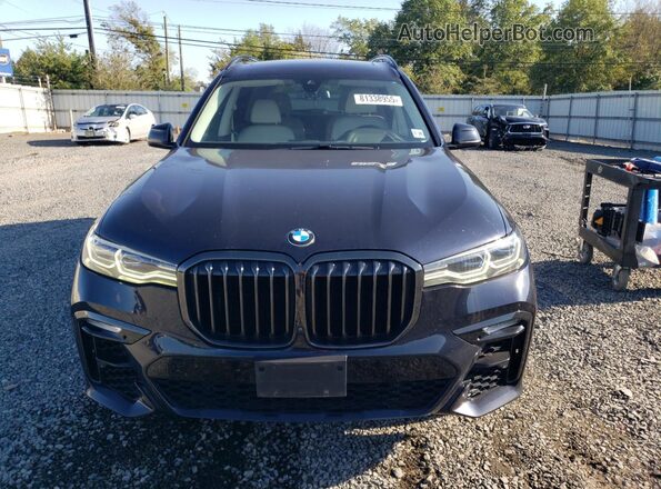 5UXCX6C00L9C63422 2020 BMW X7 Blue Вид спереду