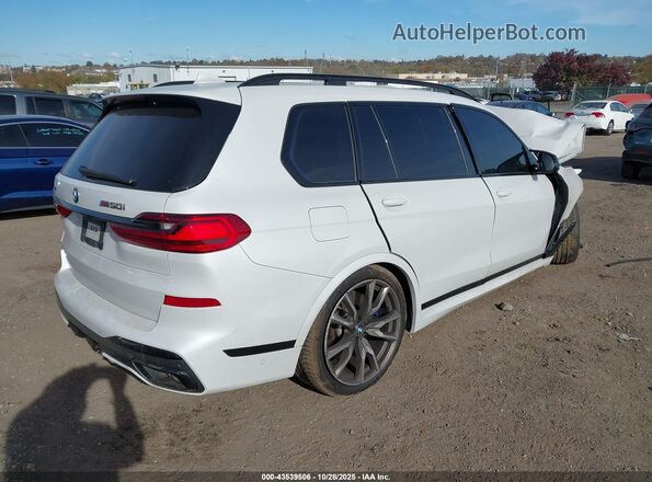 5UXCX6C04N9L32676 2022 BMW X7 White უკანა მარჯვენა