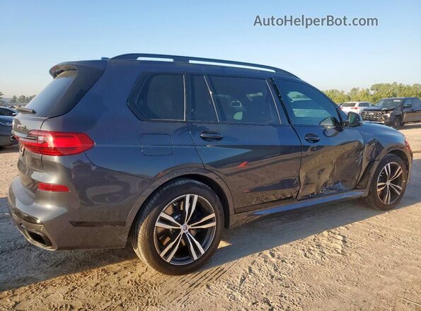 5UXCX6C04N9N00722 2022 BMW X7 Gray Rear right