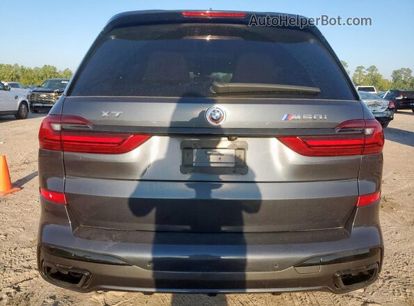5UXCX6C04N9N00722 2022 BMW X7 Gray Rear view