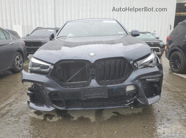 5UXCY4C08L9C65386 2020 BMW X6 Угольный Вид спереди
