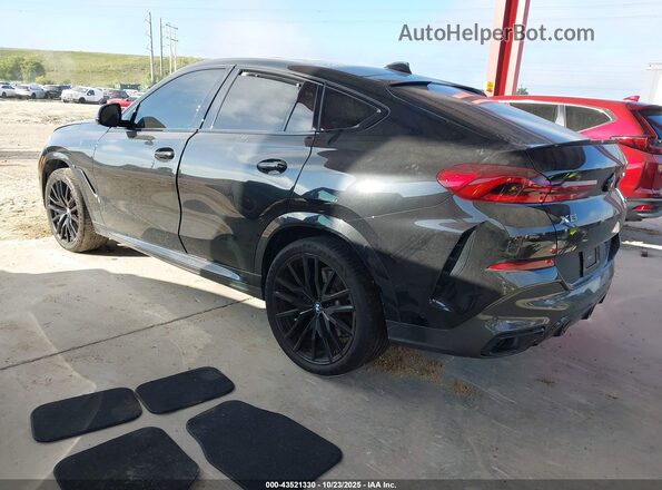 5UXCY4C08M9H29469 2021 BMW X6 Black 