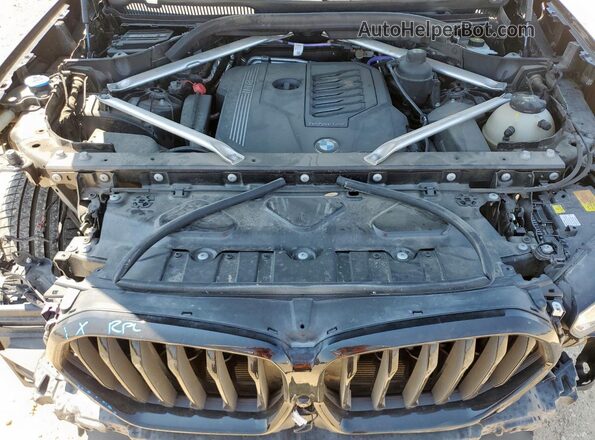 5UXCY6C02N9J04673 2022 BMW X6 Black 
