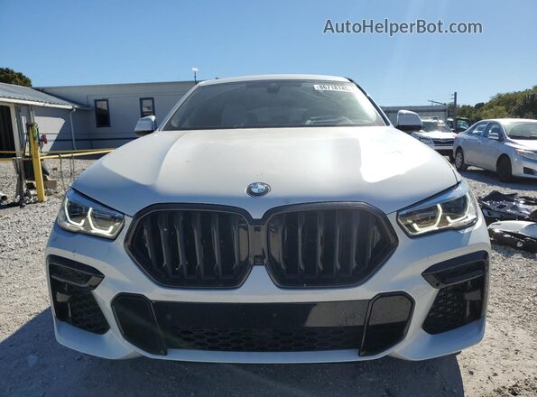 5UXCY6C03P9R29690 2023 BMW X6 White Widok z przodu