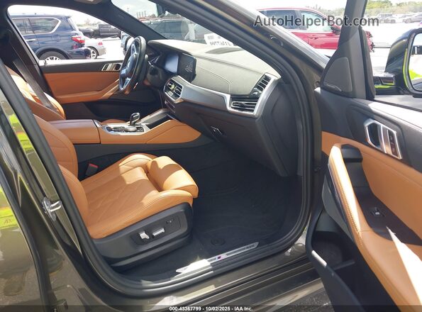 5UXCY6C04P9P29837 2023 BMW X6 Brown 