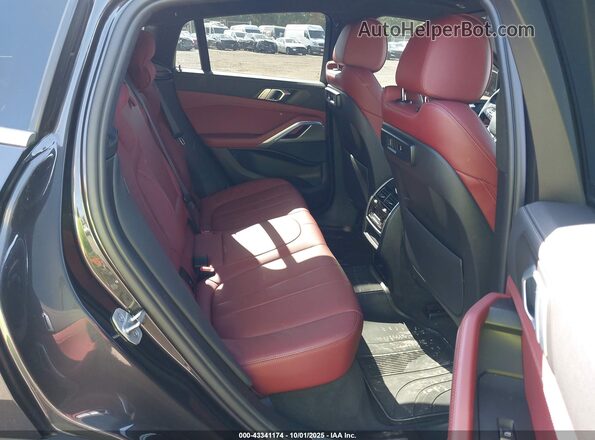 5UXCY6C05M9G43855 2021 BMW X6 Gray Вид наклейки з VIN-кодом