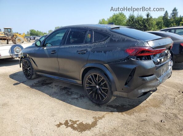 5UXCY6C06M9E91598 2021 BMW X6 Black Задня ліва чверть