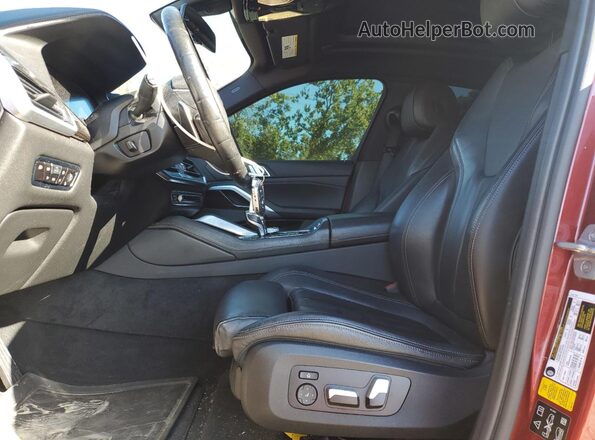5UXCY6C07L9D47766 2020 BMW X6 Red წინა სალონის ხედი