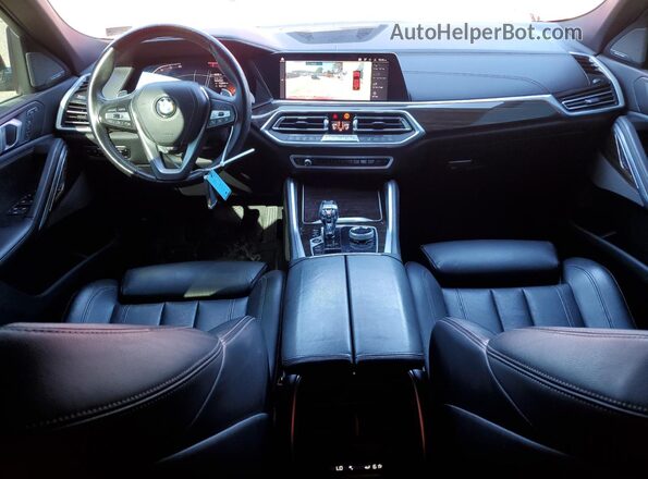 5UXCY6C07L9D47766 2020 BMW X6 Red წინა პანელის ხედი
