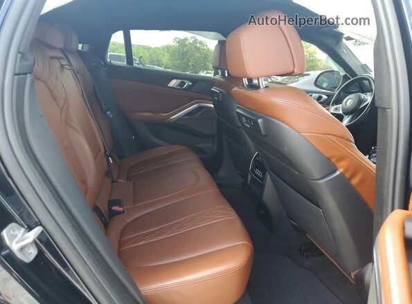 5UXCY6C07M9E08471 2021 BMW X6 Черный Вид задней части салона