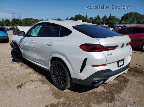 5UXCY6C07N9J73178 2022 BMW X6 White Rear left