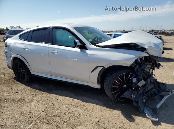5UXCY6C07N9J73178 2022 BMW X6 White Front right