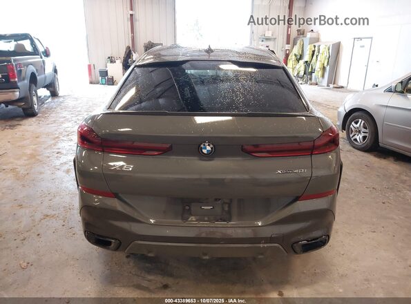 5UXCY6C07N9M83976 2022 BMW X6 Gray 