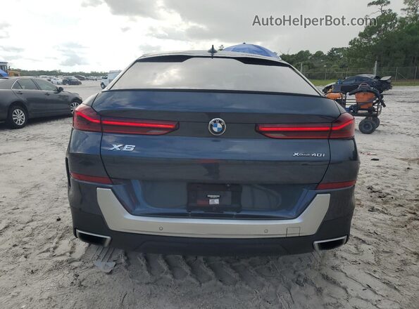 5UXCY6C08N9K50110 2022 BMW X6 Gray უკანა ხედი