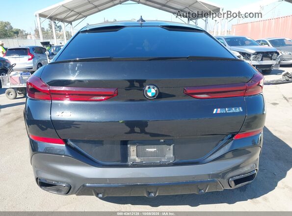 5UXCY8C03M9E15204 2021 BMW X6 Black 