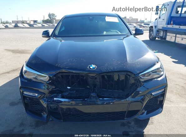 5UXCY8C03M9E15204 2021 BMW X6 Black Вид щитка приладів