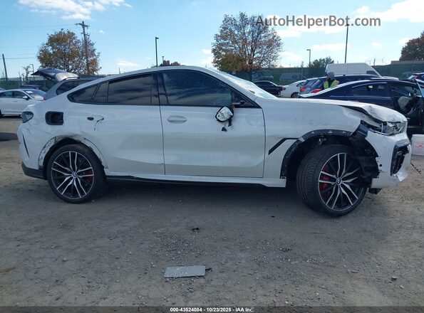 5UXCY8C03N9M18912 2022 BMW X6 White Vista del cuadro de instrumentos