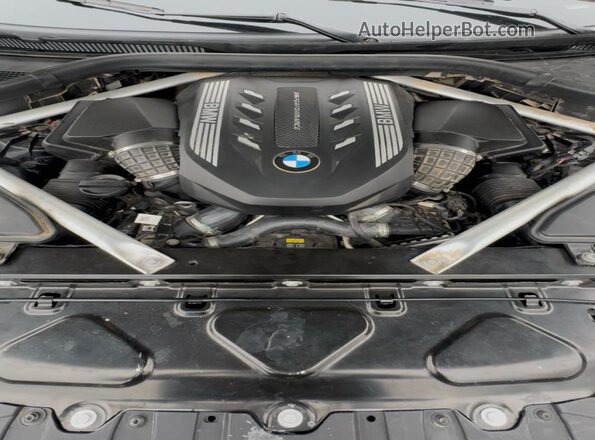 5UXCY8C05M9E21862 2021 BMW X6 Gray Vista del salpicadero