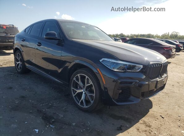 5UXCY8C07P9N45178 2023 BMW X6 Blue Przód prawy