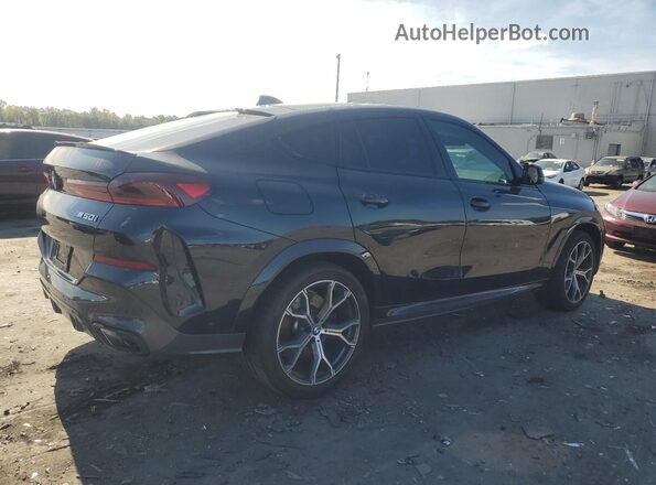 5UXCY8C07P9N45178 2023 BMW X6 Blue Tył prawy