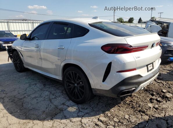 5UXCY8C0XM9G38050 2021 BMW X6 White Tył lewy