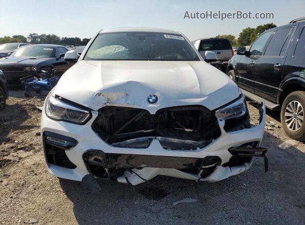 5UXCY8C0XM9G38050 2021 BMW X6 White Widok z przodu