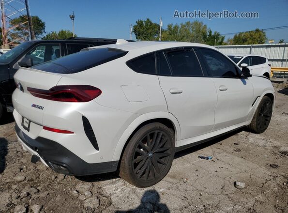 5UXCY8C0XM9G38050 2021 BMW X6 White Tył prawy