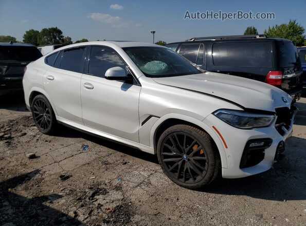 5UXCY8C0XM9G38050 2021 BMW X6 White Przód prawy