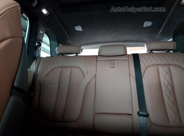 5UXJU2C08L9B24440 2020 BMW X5 Gray Вид задніх сидінь