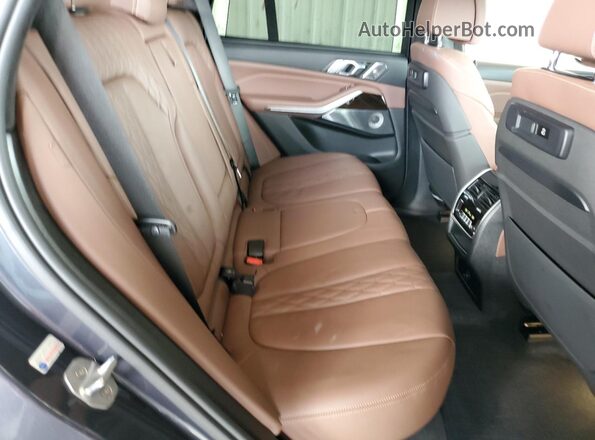 5UXJU2C08L9B24440 2020 BMW X5 Gray Вид задньої частини салону