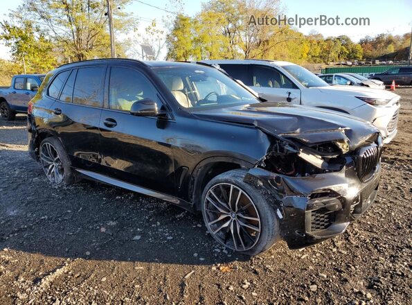 5UXJU4C04N9L04106 2022 BMW X5 Черный Передняя правая четверть