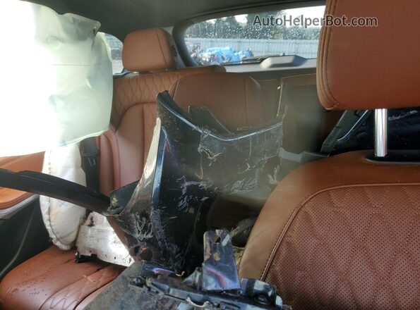 5UXJU4C08P9P89935 2023 BMW X5 Black Vista de los asientos traseros