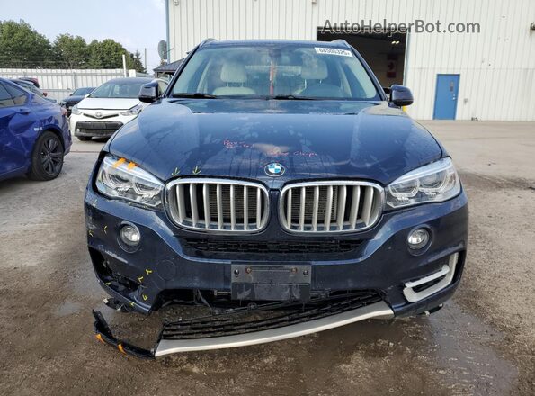 5UXKR0C56J0X83881 2018 BMW X5 Синий 