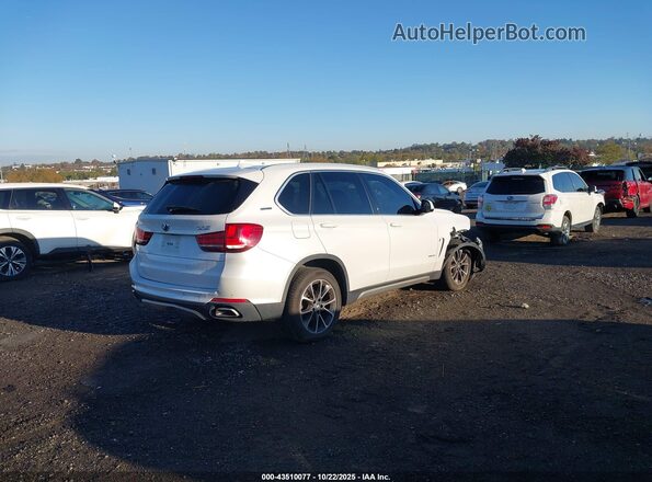 5UXKT0C39H0V97410 2017 BMW X5 Белый Задняя правая четверть